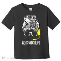 Dispatch Life 911 Dispatcher Thin Gold Line Operator Toddler T-Shirt thumb 0