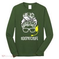 Dispatch Life 911 Dispatcher Thin Gold Line Operator Long Sleeve Shirt thumb 0