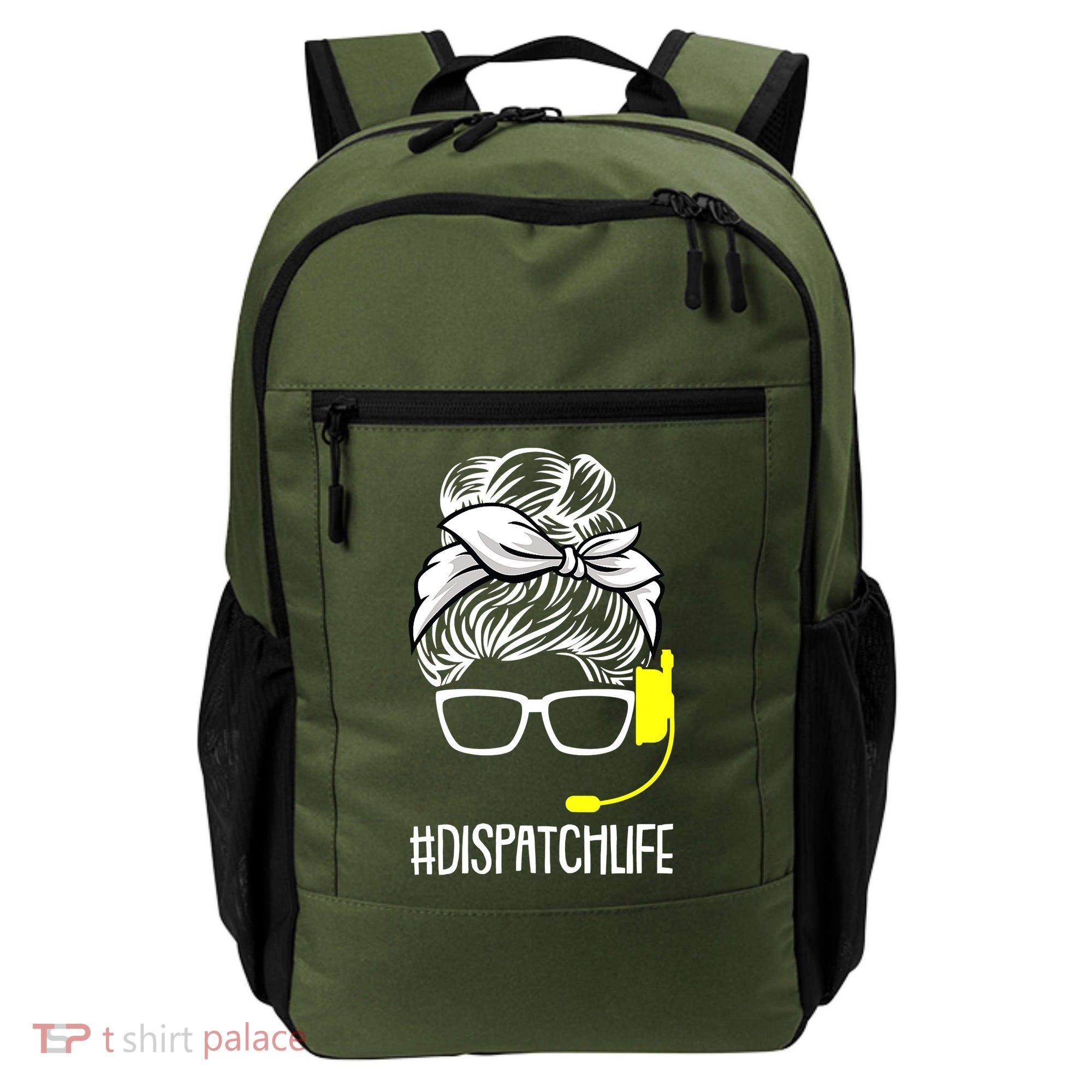 Dispatch Life 911 Dispatcher Thin Gold Line Operator Backpack