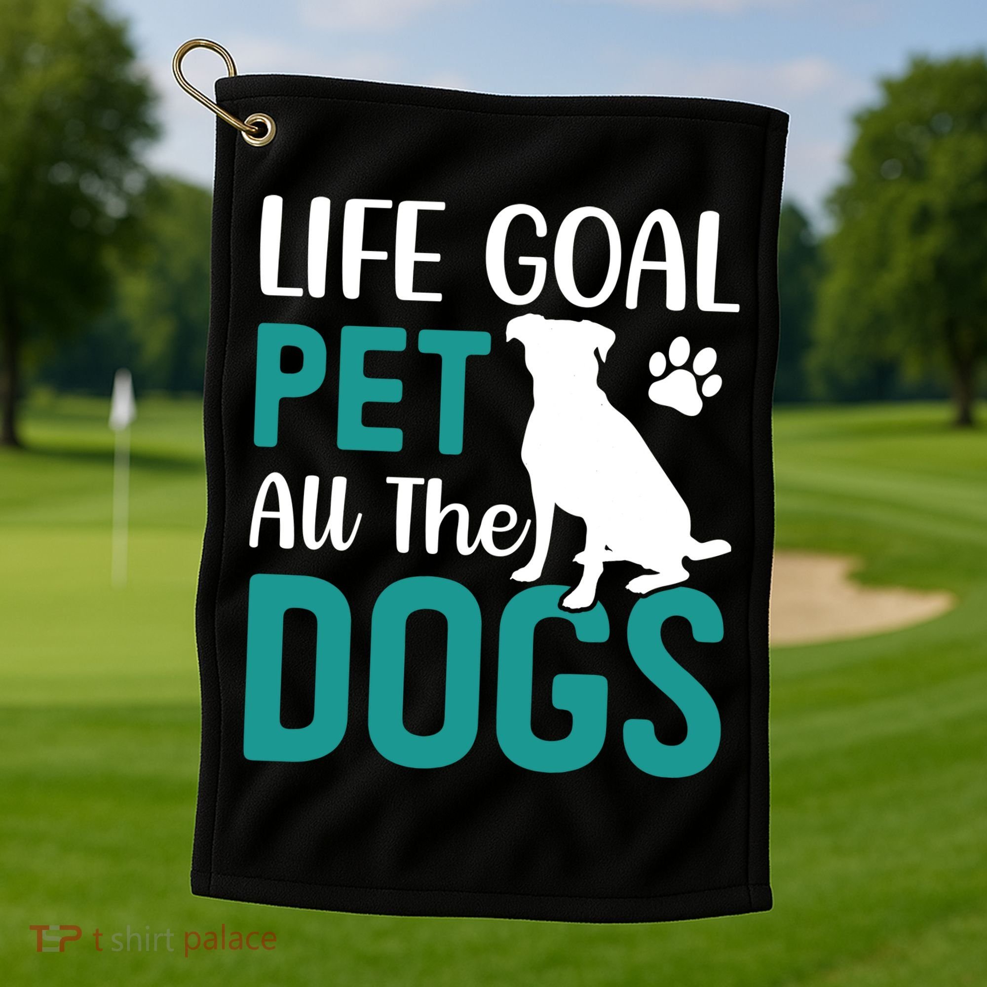 Dog Lovers Apparel Golf Towel