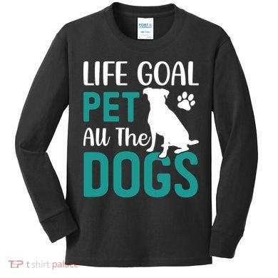 Dog Lovers Apparel Kids Long Sleeve Shirt