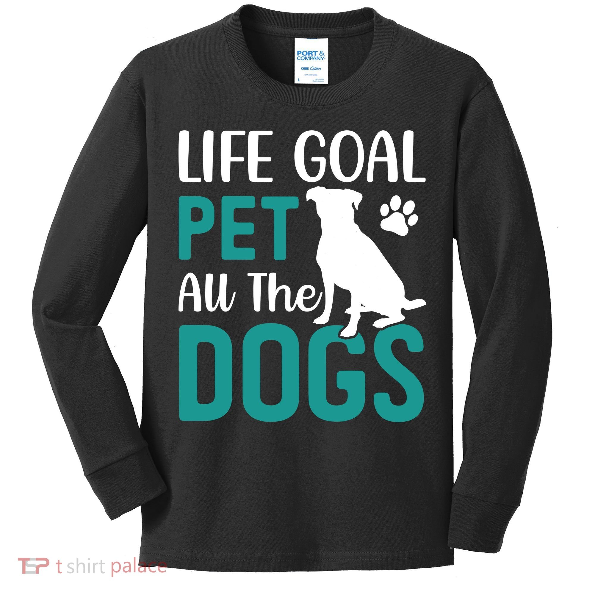 Dog Lovers Apparel Kids Long Sleeve Shirt