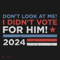 DonT Look At Me ! I DidnT Vote For Him Women's Hoodie thumb 2
