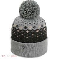 Dandelion Lacrosse And Lax Accessories Lacrosse Mom The Baniff Cuffed Pom Beanie thumb 0