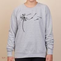 Dandelion Lacrosse And Lax Accessories Lacrosse Mom Women's Sweatshirt thumb 0