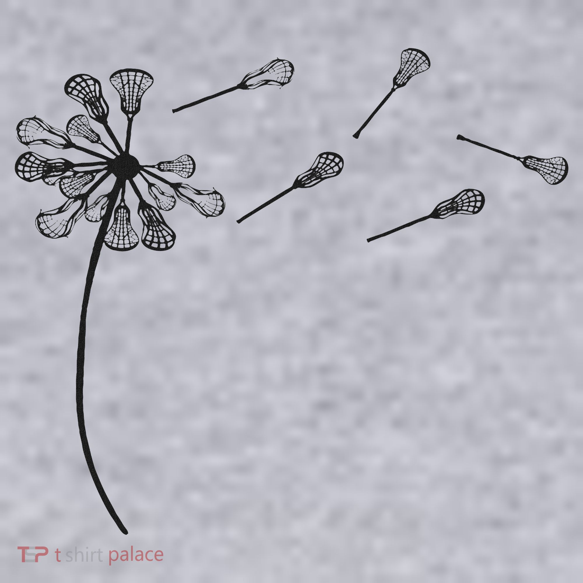 Dandelion Lacrosse And Lax Accessories Lacrosse Mom Women's Sweatshirt