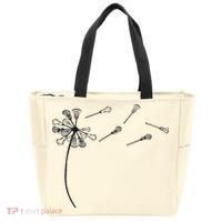 Dandelion Lacrosse And Lax Accessories Lacrosse Mom Tote Bag thumb 0