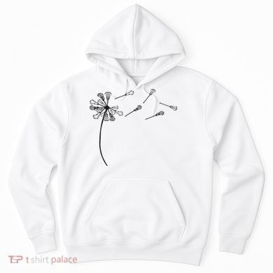 Dandelion Lacrosse And Lax Accessories Lacrosse Mom Hoodie