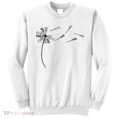 Dandelion Lacrosse And Lax Accessories Lacrosse Mom Sweatshirt