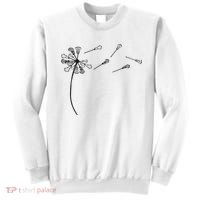 Dandelion Lacrosse And Lax Accessories Lacrosse Mom Sweatshirt thumb 0