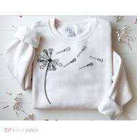 Dandelion Lacrosse And Lax Accessories Lacrosse Mom Sweatshirt thumb 2