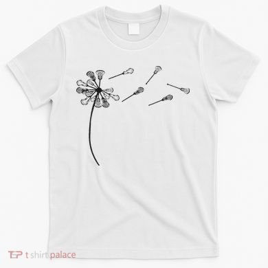 Dandelion Lacrosse And Lax Accessories Lacrosse Mom T-Shirt