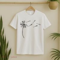Dandelion Lacrosse And Lax Accessories Lacrosse Mom T-Shirt thumb 2