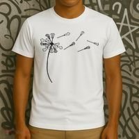 Dandelion Lacrosse And Lax Accessories Lacrosse Mom T-Shirt thumb 3