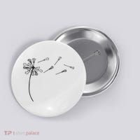 Dandelion Lacrosse And Lax Accessories Lacrosse Mom Button thumb 0