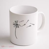 Dandelion Lacrosse And Lax Accessories Lacrosse Mom Coffee Mug thumb 1