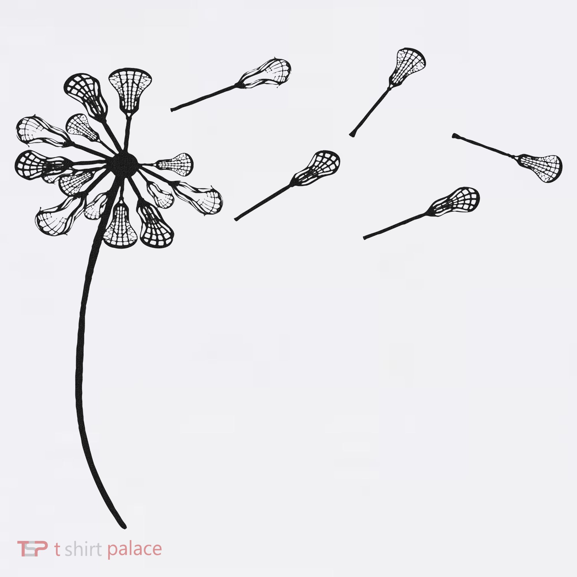 Dandelion Lacrosse And Lax Accessories Lacrosse Mom Women's Hoodie