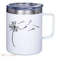 Dandelion Lacrosse And Lax Accessories Lacrosse Mom 12oz Stainless Steel Coffee Mug thumb 0