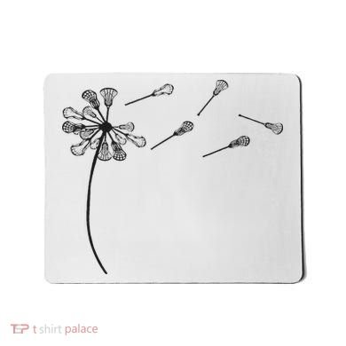Dandelion Lacrosse And Lax Accessories Lacrosse Mom Mousepad