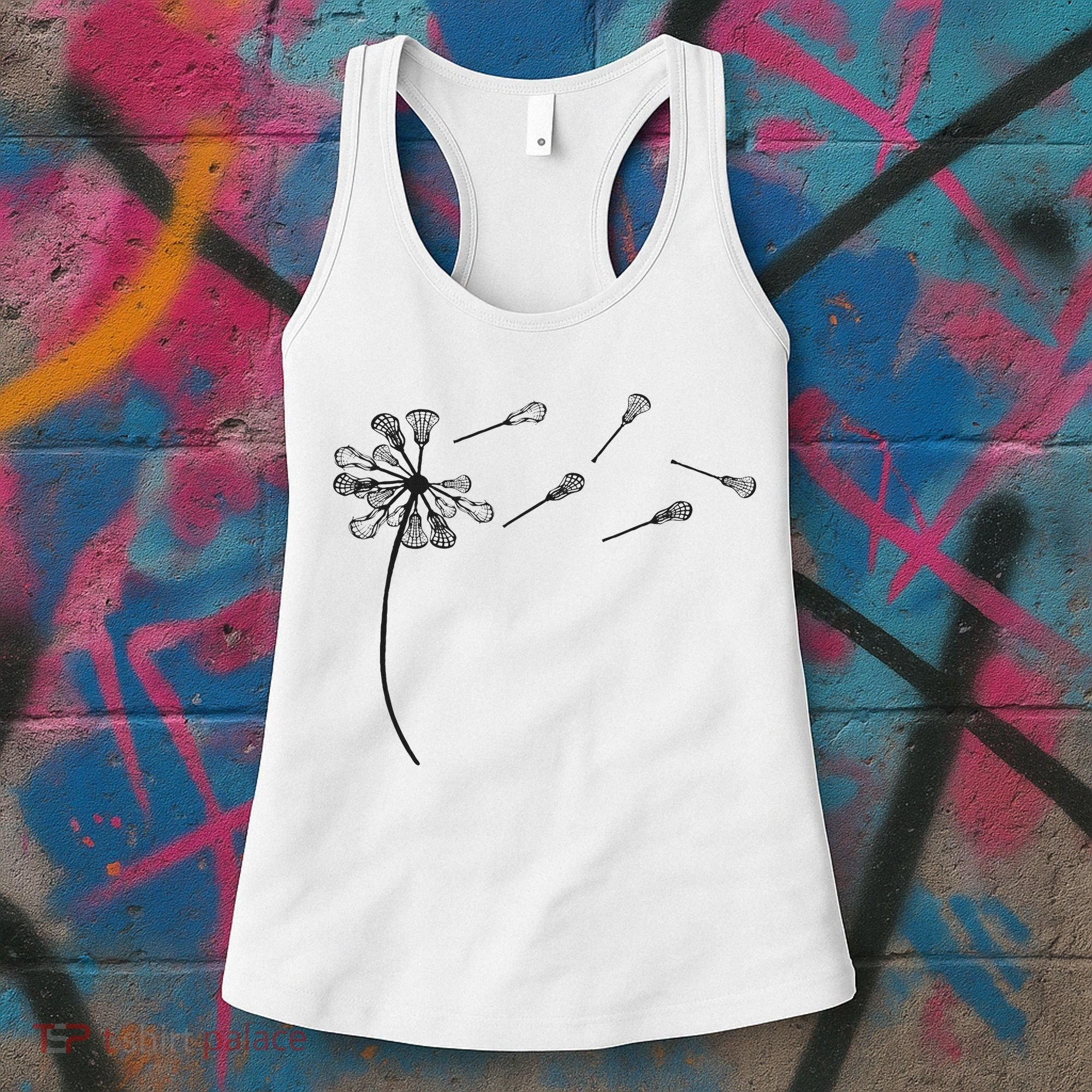 Dandelion Lacrosse And Lax Accessories Lacrosse Mom Women's Tank Top