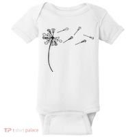 Dandelion Lacrosse And Lax Accessories Lacrosse Mom Baby Bodysuit thumb 0