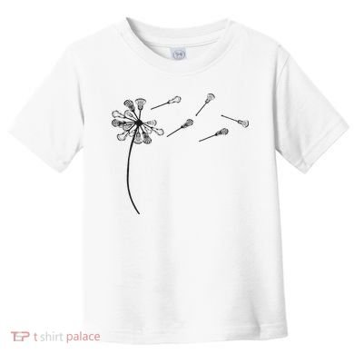 Dandelion Lacrosse And Lax Accessories Lacrosse Mom Toddler T-Shirt
