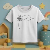 Dandelion Lacrosse And Lax Accessories Lacrosse Mom Toddler T-Shirt thumb 3