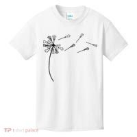 Dandelion Lacrosse And Lax Accessories Lacrosse Mom Kids T-Shirt thumb 0