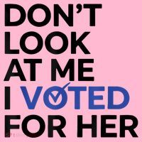 DonT Look At Me I Voted For Her Coaster thumb 2