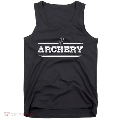 Distressed Look Arching Gift For Archers Tank Top