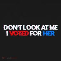 DonT Look At Me I Voted For Her Apron thumb 3