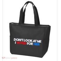 DonT Look At Me I Voted For Her Tote Bag thumb 3