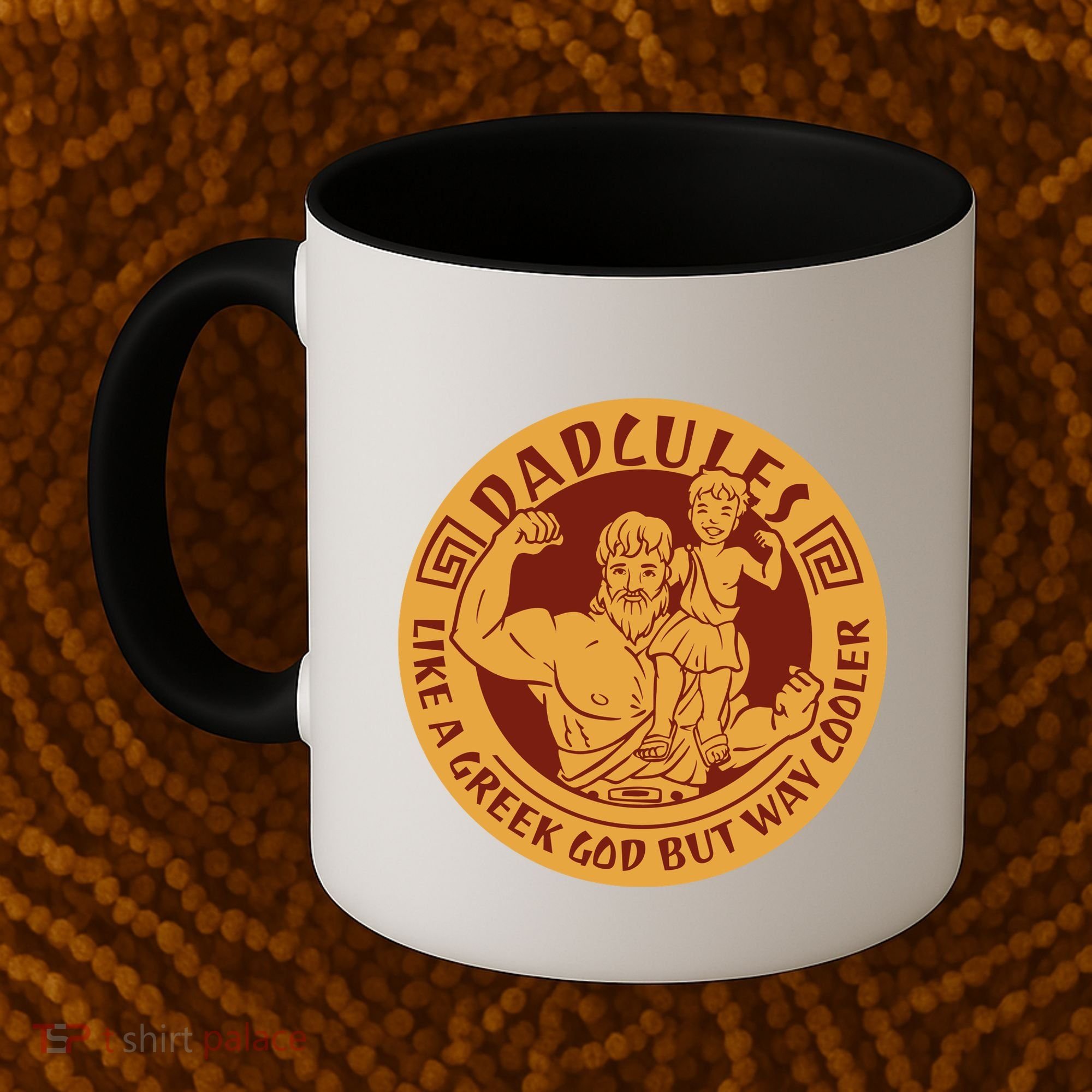 Dadcules Like A Greek God But Way Cooler Father's Day Coffee Mug