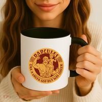Dadcules Like A Greek God But Way Cooler Father's Day Coffee Mug thumb 3