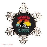 Dadsquatch Like A Regular Dad Only Much Cooler Big Foot Premium Ornament thumb 0