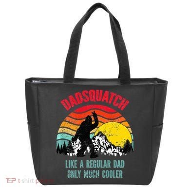 Dadsquatch Like A Regular Dad Only Much Cooler Big Foot Premium Tote Bag