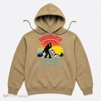 Dadsquatch Like A Regular Dad Only Much Cooler Big Foot Premium Hoodie thumb 0