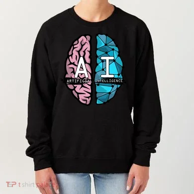 Deep Learning Artificial Intelligence Artificial Brain Gift Women's Sweatshirt