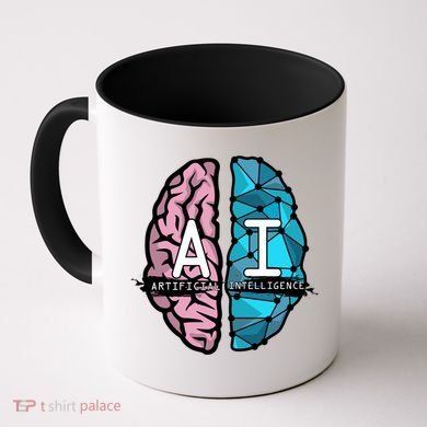 Deep Learning Artificial Intelligence Artificial Brain Gift Coffee Mug