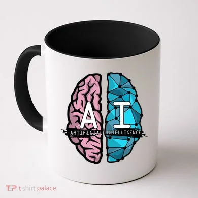 Deep Learning Artificial Intelligence Artificial Brain Gift Coffee Mug