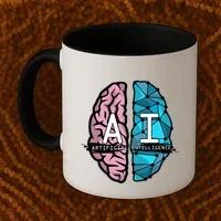 Deep Learning Artificial Intelligence Artificial Brain Gift Coffee Mug thumb 2