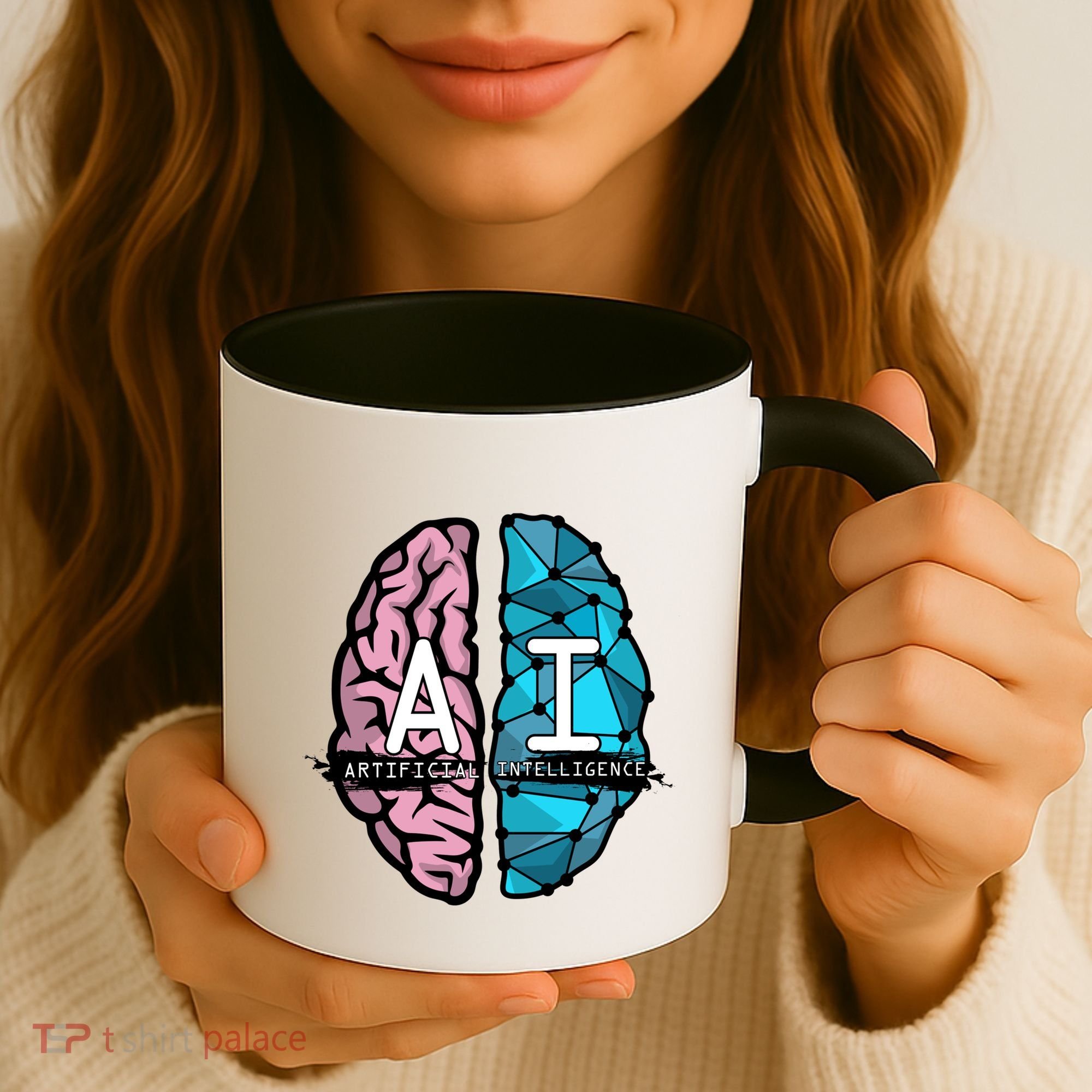 Deep Learning Artificial Intelligence Artificial Brain Gift Coffee Mug