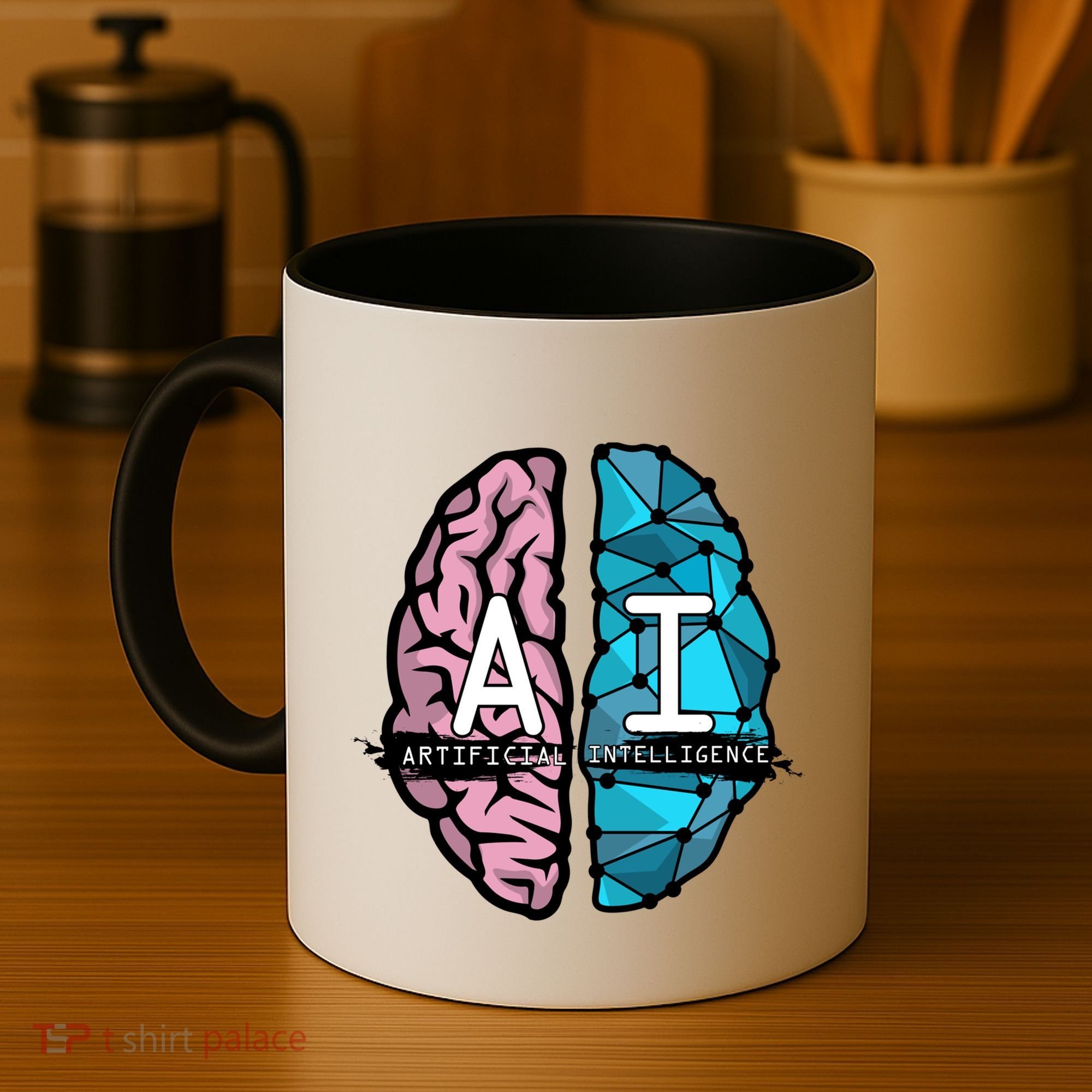 Deep Learning Artificial Intelligence Artificial Brain Gift Coffee Mug