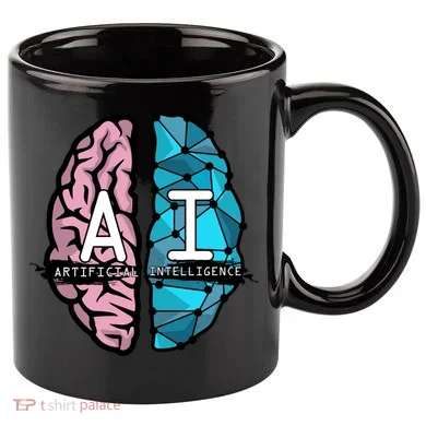 Deep Learning Artificial Intelligence Artificial Brain Gift 11oz C Handle Ceramic Mug