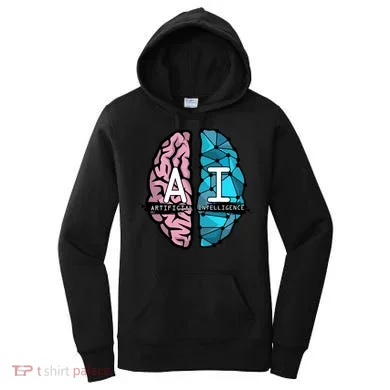 Deep Learning Artificial Intelligence Artificial Brain Gift Women's Hoodie