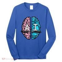 Deep Learning Artificial Intelligence Artificial Brain Gift Long Sleeve Shirt thumb 0