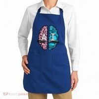 Deep Learning Artificial Intelligence Artificial Brain Gift Apron thumb 2