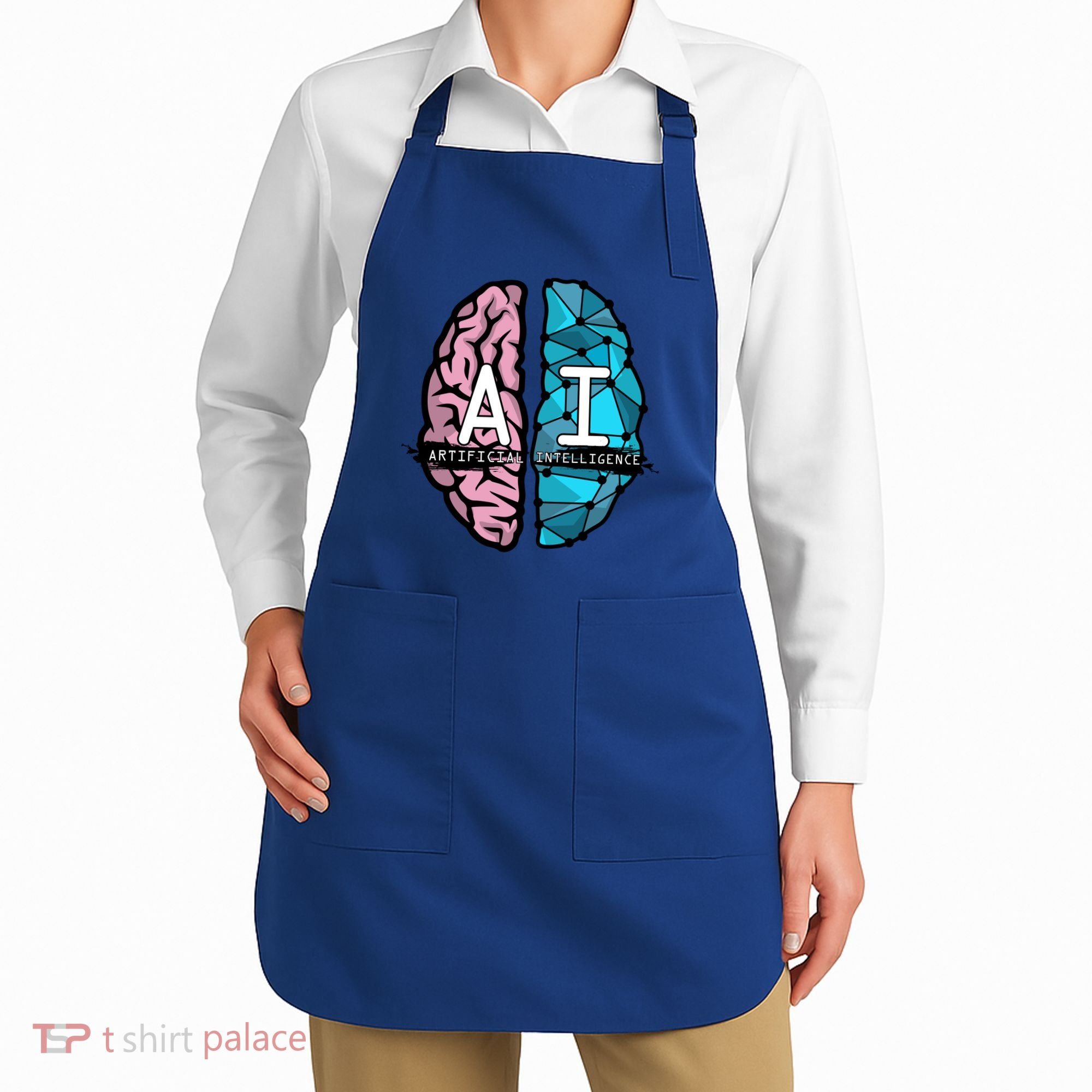 Deep Learning Artificial Intelligence Artificial Brain Gift Apron