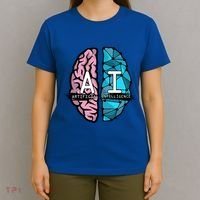 Deep Learning Artificial Intelligence Artificial Brain Gift T-Shirt thumb 4
