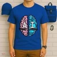 Deep Learning Artificial Intelligence Artificial Brain Gift T-Shirt thumb 6